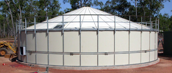 modular steel panel water tank